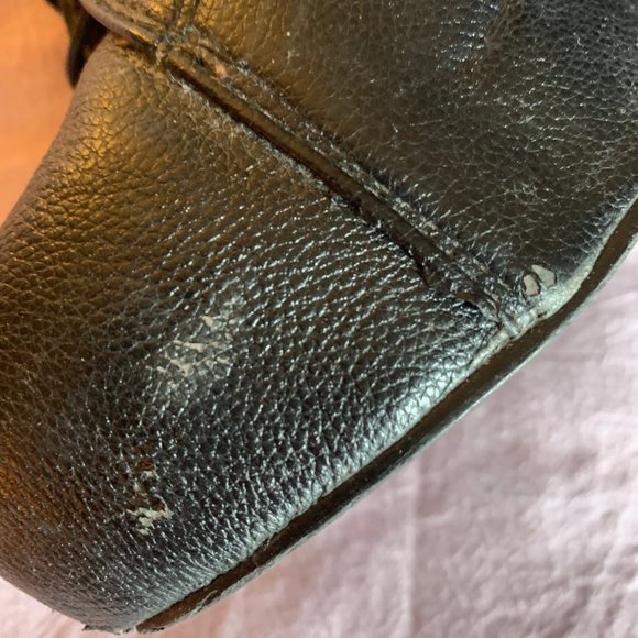 Jeffrey Campbell 99 Tie Black Wedge Boots 10M - Picture 4 of 7